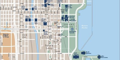 Umferð kort Chicago